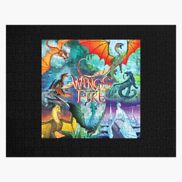 wings of fire dragon beautiful art Jigsaw Puzzle RB1509 product Offical wings of fire Merch