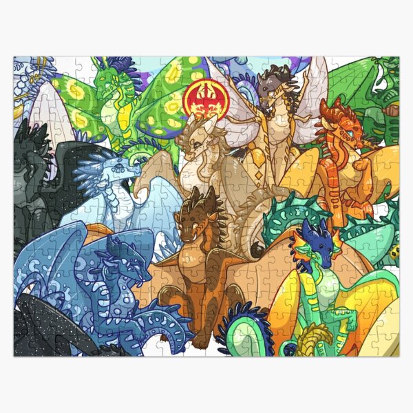 Wings of Fire Jigsaw Puzzle RB1509 product Offical wings of fire Merch